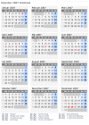 Kalender 2007 mit Ferien und Feiertagen Grönland