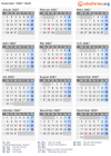Kalender 2007 mit Ferien und Feiertagen Haiti