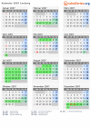 Kalender 2007 mit Ferien und Feiertagen Limburg