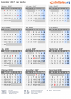 Kalender 2007 mit Ferien und Feiertagen Kap Verde