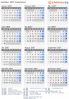Kalender 2007 mit Ferien und Feiertagen Kasachstan