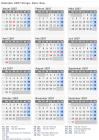 Kalender 2007 mit Ferien und Feiertagen Kongo, Dem. Rep.
