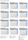 Kalender 2007 mit Ferien und Feiertagen Namibia