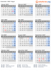 Kalender 2007 mit Ferien und Feiertagen Niger