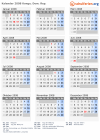 Kalender 2008 mit Ferien und Feiertagen Kongo, Dem. Rep.