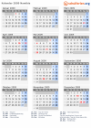 Kalender 2009 mit Ferien und Feiertagen Namibia