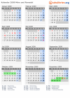 Kalender 2009 mit Ferien und Feiertagen Møre og Romsdal