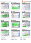 Kalender 2009 mit Ferien und Feiertagen Nidwalden
