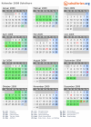 Kalender 2009 mit Ferien und Feiertagen Solothurn