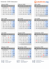 Kalender 2009 mit Ferien und Feiertagen Südsudan