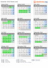 Kalender 2010 mit Ferien und Feiertagen Basel-Land