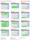 Kalender 2010 mit Ferien und Feiertagen Basel-Stadt