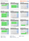 Kalender 2010 mit Ferien und Feiertagen Bern