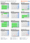 Kalender 2015 mit Ferien und Feiertagen Föderation Bosnien und Herzegowina