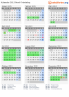 Kalender 2015 mit Ferien und Feiertagen Nord-Tröndelag