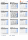 Kalender 2016 mit Ferien und Feiertagen China