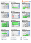 Kalender 2016 mit Ferien und Feiertagen Møre og Romsdal