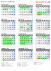 Kalender 2016 mit Ferien und Feiertagen Wien