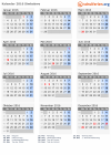 Kalender 2016 mit Ferien und Feiertagen Simbabwe