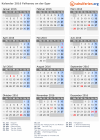 Kalender 2016 mit Ferien und Feiertagen Falkenau an der Eger