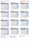 Kalender 2017 mit Ferien und Feiertagen Kamerun