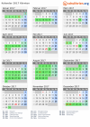 Kalender 2017 mit Ferien und Feiertagen Kärnten