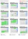 Kalender 2018 mit Ferien und Feiertagen Berlin