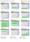 Kalender 2018 mit Ferien und Feiertagen Møre og Romsdal
