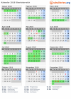Kalender 2018 mit Ferien und Feiertagen Oberösterreich