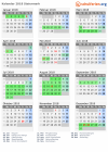 Kalender 2018 mit Ferien und Feiertagen Steiermark