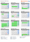Kalender 2018 mit Ferien und Feiertagen Tirol