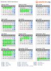 Kalender 2018 mit Ferien und Feiertagen Solothurn