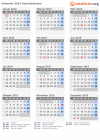 Kalender 2019 mit Ferien und Feiertagen Aserbaidschan