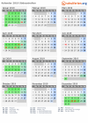 Kalender 2019 mit Ferien und Feiertagen Südaustralien