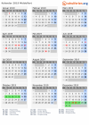 Kalender 2019 mit Ferien und Feiertagen Middelfart