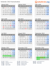 Kalender 2019 mit Ferien und Feiertagen Kymenlaakso