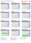 Kalender 2019 mit Ferien und Feiertagen Südösterbotten