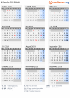 Kalender 2019 mit Ferien und Feiertagen Haiti