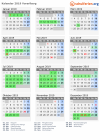 Kalender 2019 mit Ferien und Feiertagen Vorarlberg