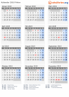 Kalender 2019 mit Ferien und Feiertagen Polen