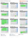 Kalender 2019 mit Ferien und Feiertagen Basel-Land
