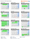 Kalender 2019 mit Ferien und Feiertagen Basel-Stadt