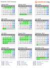 Kalender 2019 mit Ferien und Feiertagen Schwyz