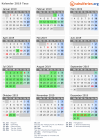 Kalender 2019 mit Ferien und Feiertagen Taus