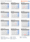 Kalender 2019 mit Ferien und Feiertagen Vatikanstadt