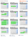 Kalender 2020 mit Ferien und Feiertagen Genf