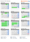 Kalender 2021 mit Ferien und Feiertagen Akershus