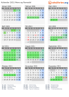 Kalender 2021 mit Ferien und Feiertagen Møre og Romsdal