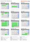 Kalender 2021 mit Ferien und Feiertagen Žilinský kraj