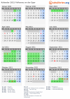 Kalender 2021 mit Ferien und Feiertagen Falkenau an der Eger